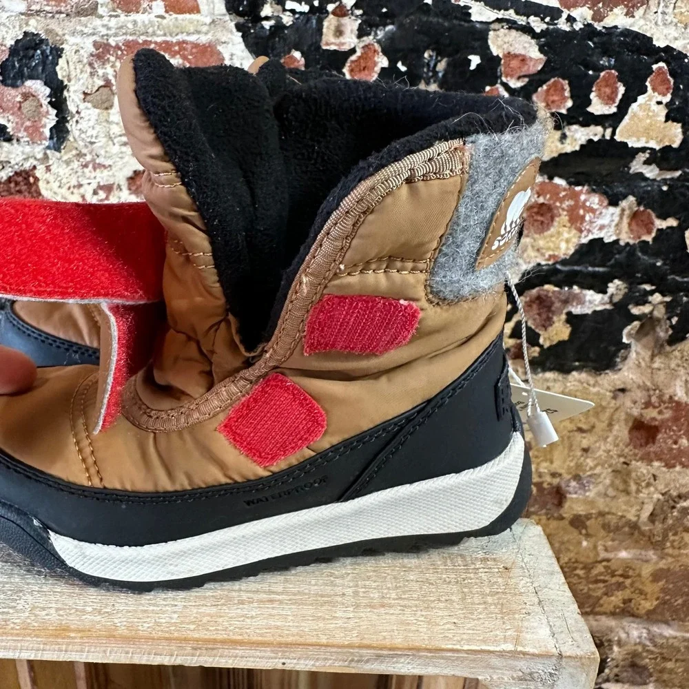 Sorel Waterproof Brown Winter Snow Boots Toddler 9 Classic